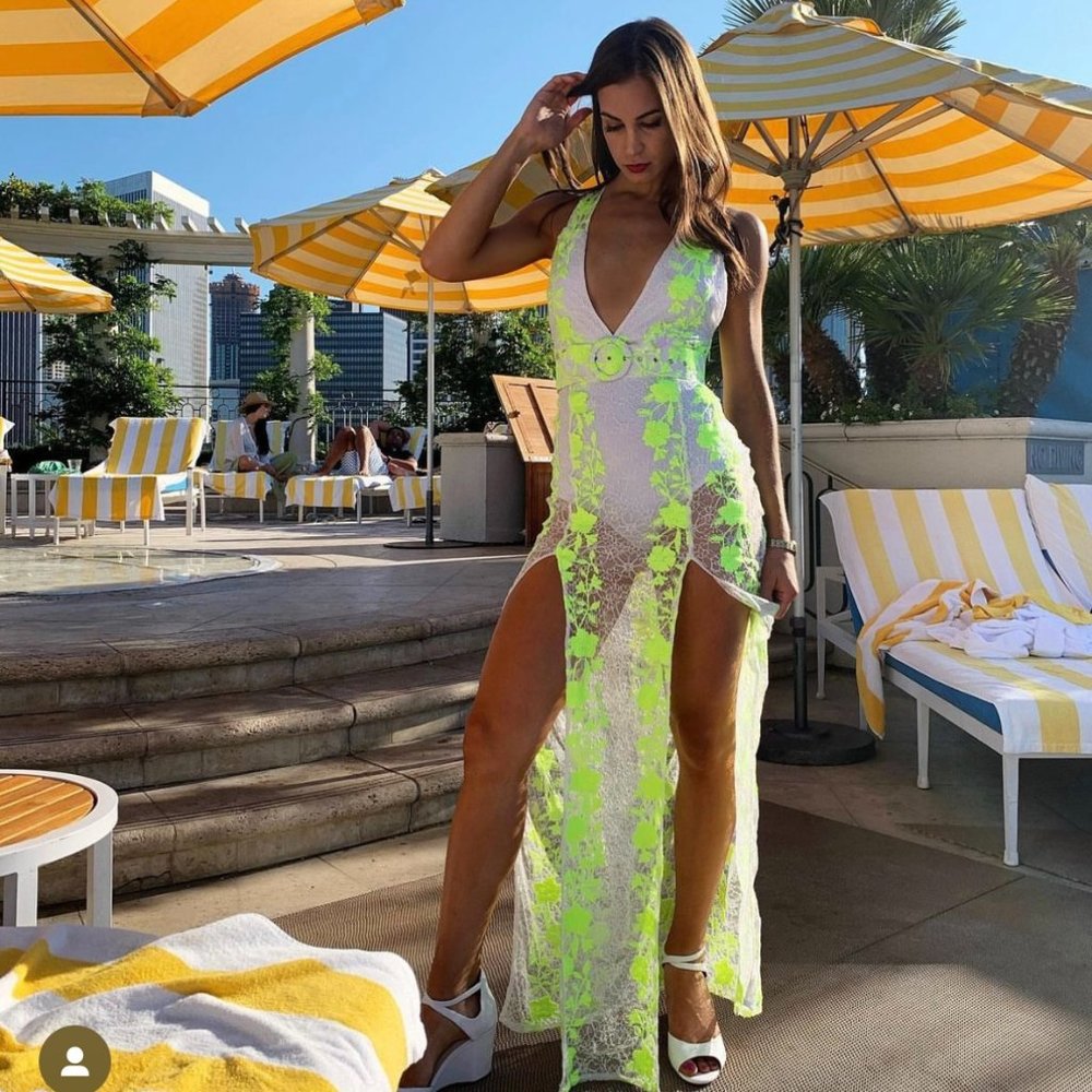 Revolve Dahlia Lace Maxi Dress